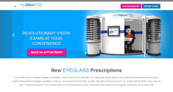 Desktop Screenshot of myvisionpod.com